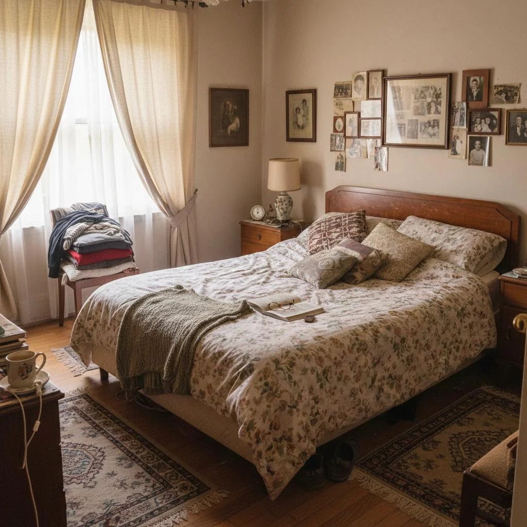 la casa abitata Open House dans la Côte d'Azur Home Staging in liguria letto prima