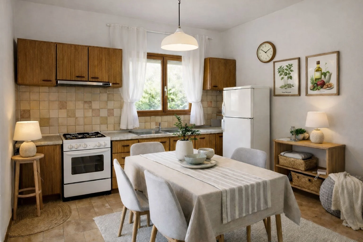la casa abitata Open House dans la Côte d'Azur Home Staging in liguria cucina dopo