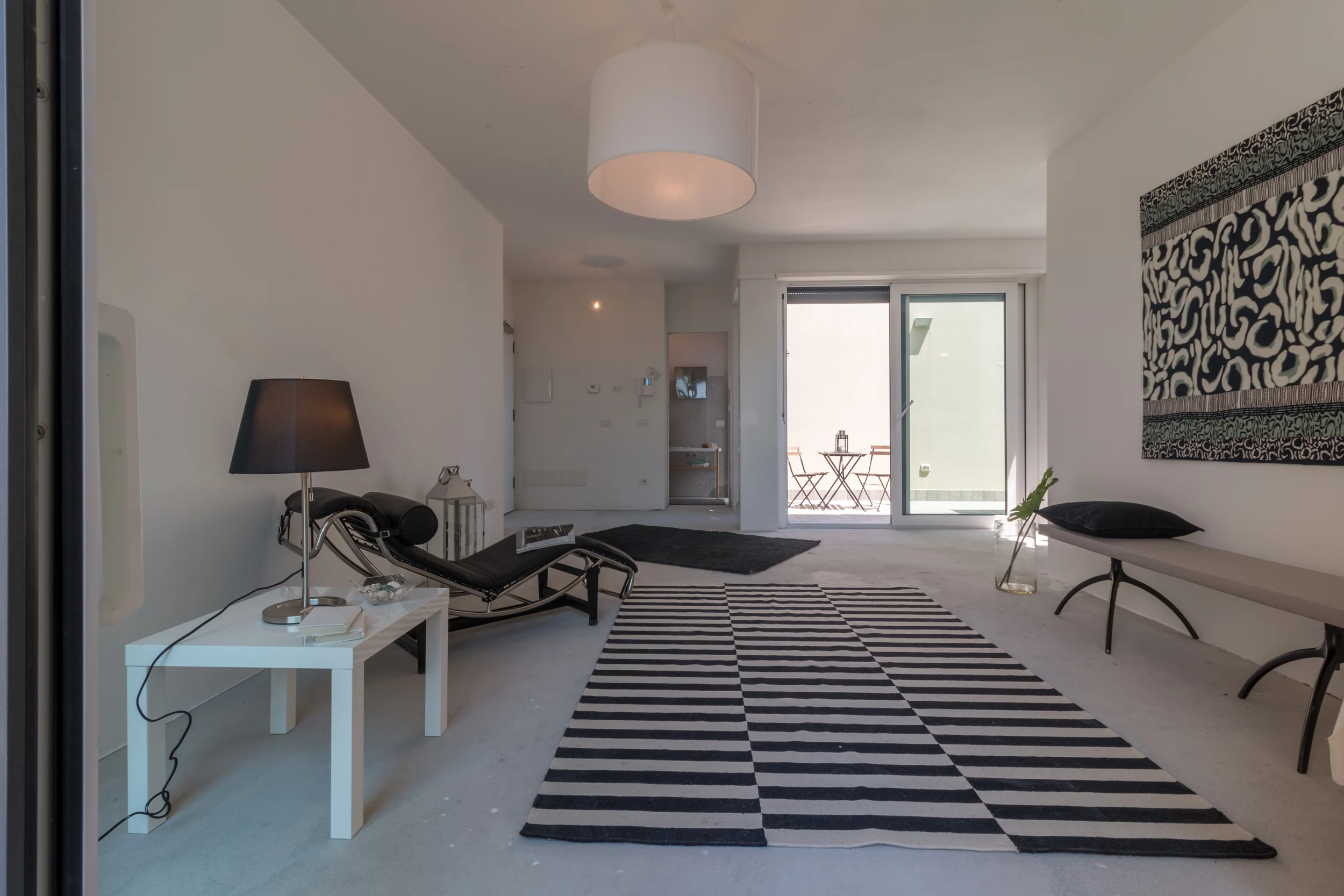 Open House dans la Côte d'Azur Home Staging in cantiere la sala dopo liguria